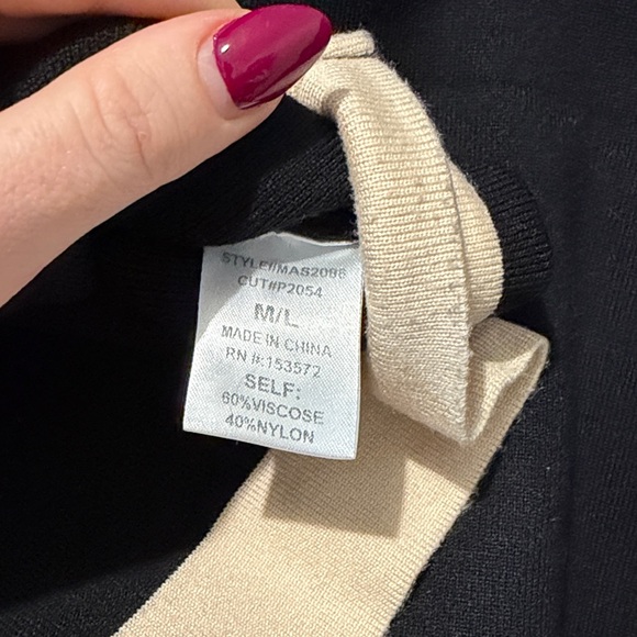 Bohme Kimber Contrast Knit Sweater Jacket - Picture 5 of 5